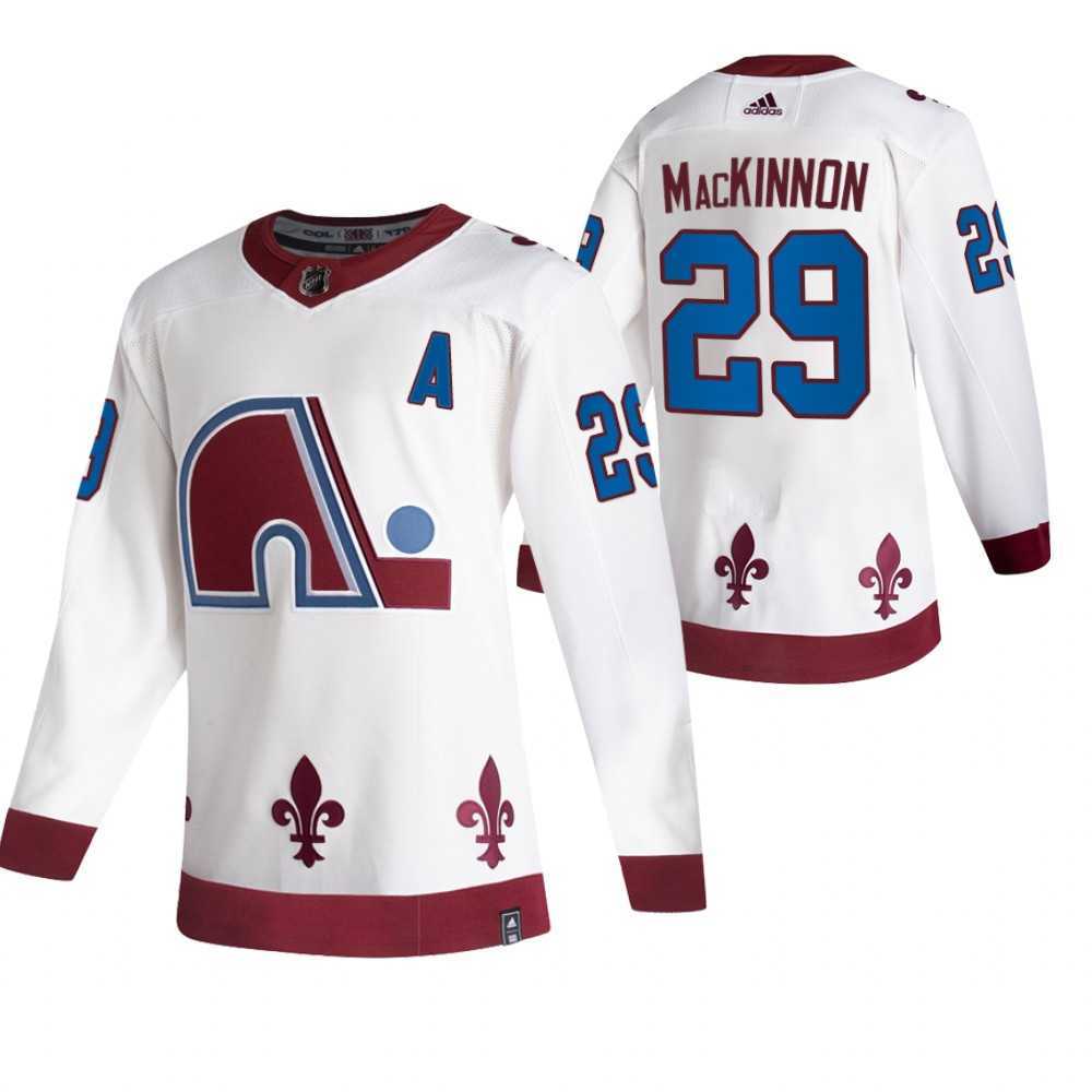 Colorado Avalanche 29 Nathan MacKinnon White Adidas 2020-21 Reverse Retro Alternate Jersey Dzhi,We sell and wholesale Colorado Avalanche 29 Nathan MacKinnon White Adidas 2020-21 Reverse Retro Alternate Jersey Dzhi on line form chian!